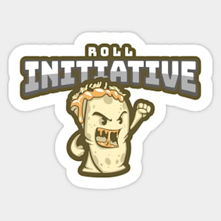 Roll Initiative Sticker